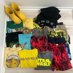 Lot of Boys 6-7 Summer Clothes 17 Pieces